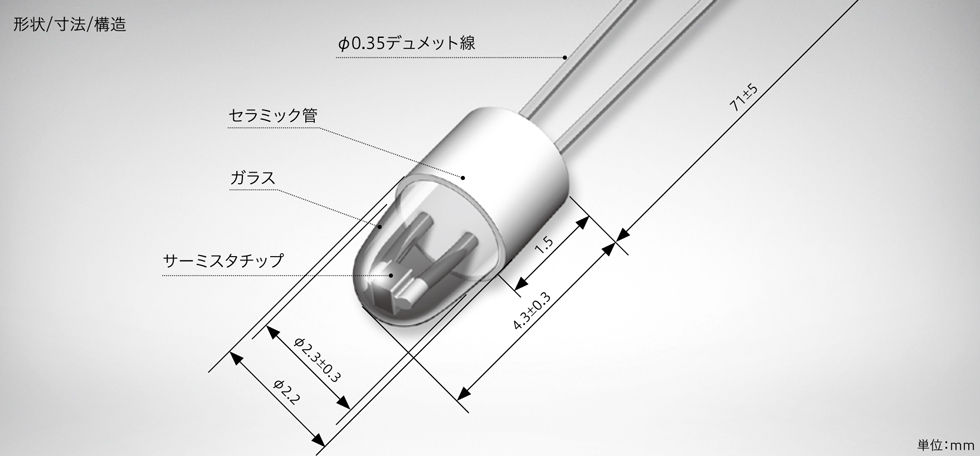 NSIII-U1形サーミスタ