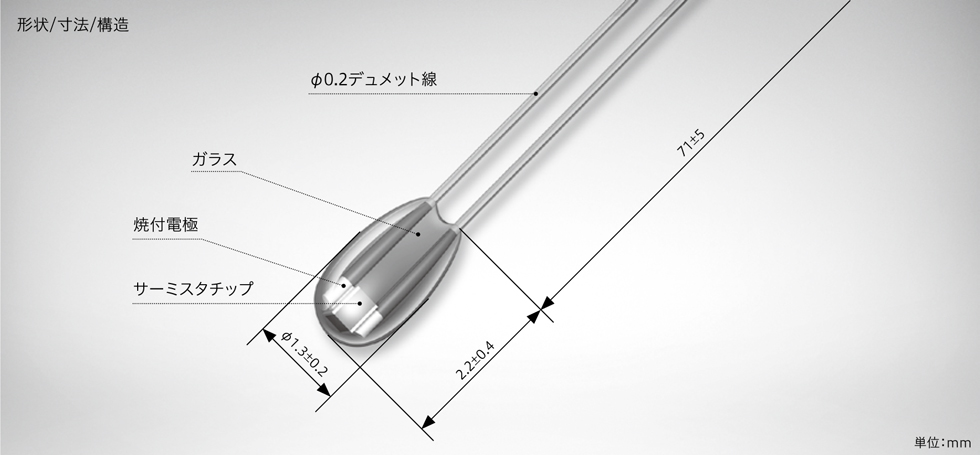 PSB-S3形サーミスタ